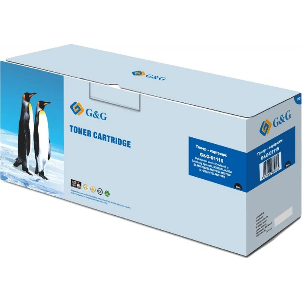 Картридж G&G для Samsung MLT-D111S Black (G&G-D111S)
