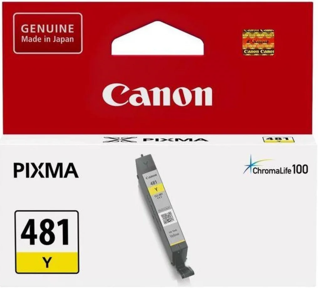 Картридж Canon CLI-481 Yellow (2100C001)