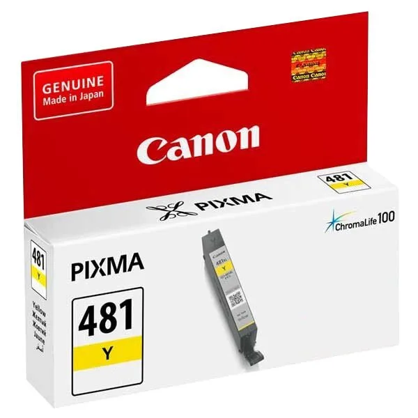 Картридж Canon CLI-481 Yellow (2100C001) — фото 2
