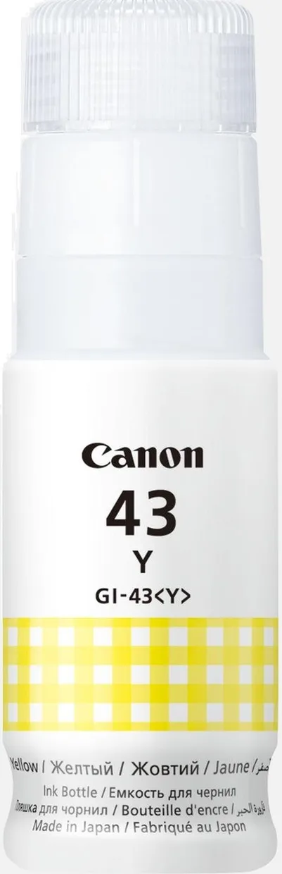 Чернила Canon GI-43 60 мл Yellow (4689C001)