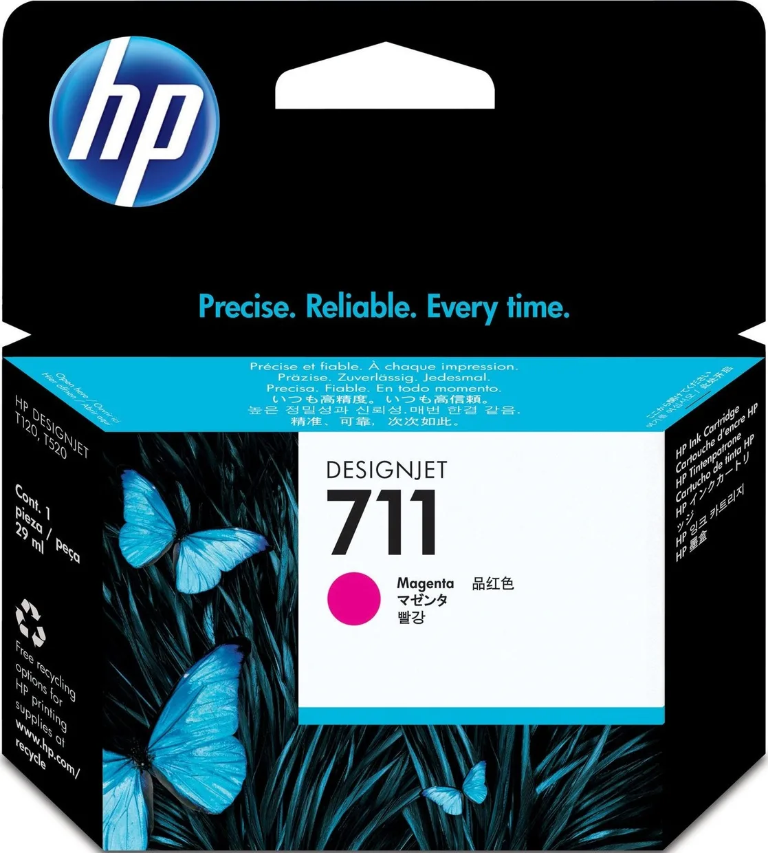 Картридж HP 711 29 мл Magenta (CZ131A)