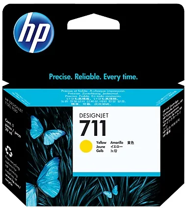Картридж HP 711 29 мл Yellow (CZ132A)
