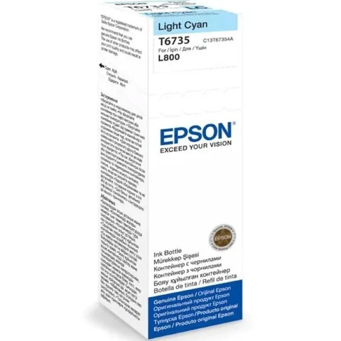 Чернила Epson 673 70 мл Light Cyan (C13T67354A)
