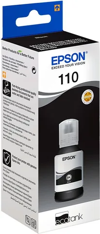 Чернила Epson 110 140 мл Black (C13T03P14A)