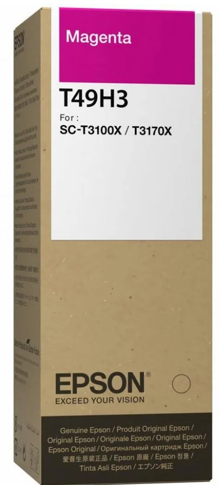 Чорнила Epson T49H 140 мл Magenta (C13T49H300)