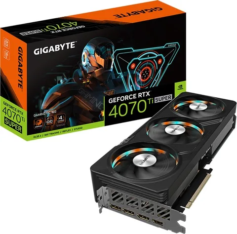 Видеокарта Gigabyte GeForce RTX 4070 Ti Super 16GB GDDR6X Gaming OC (GV-N407TSGAMING OC-16GD)