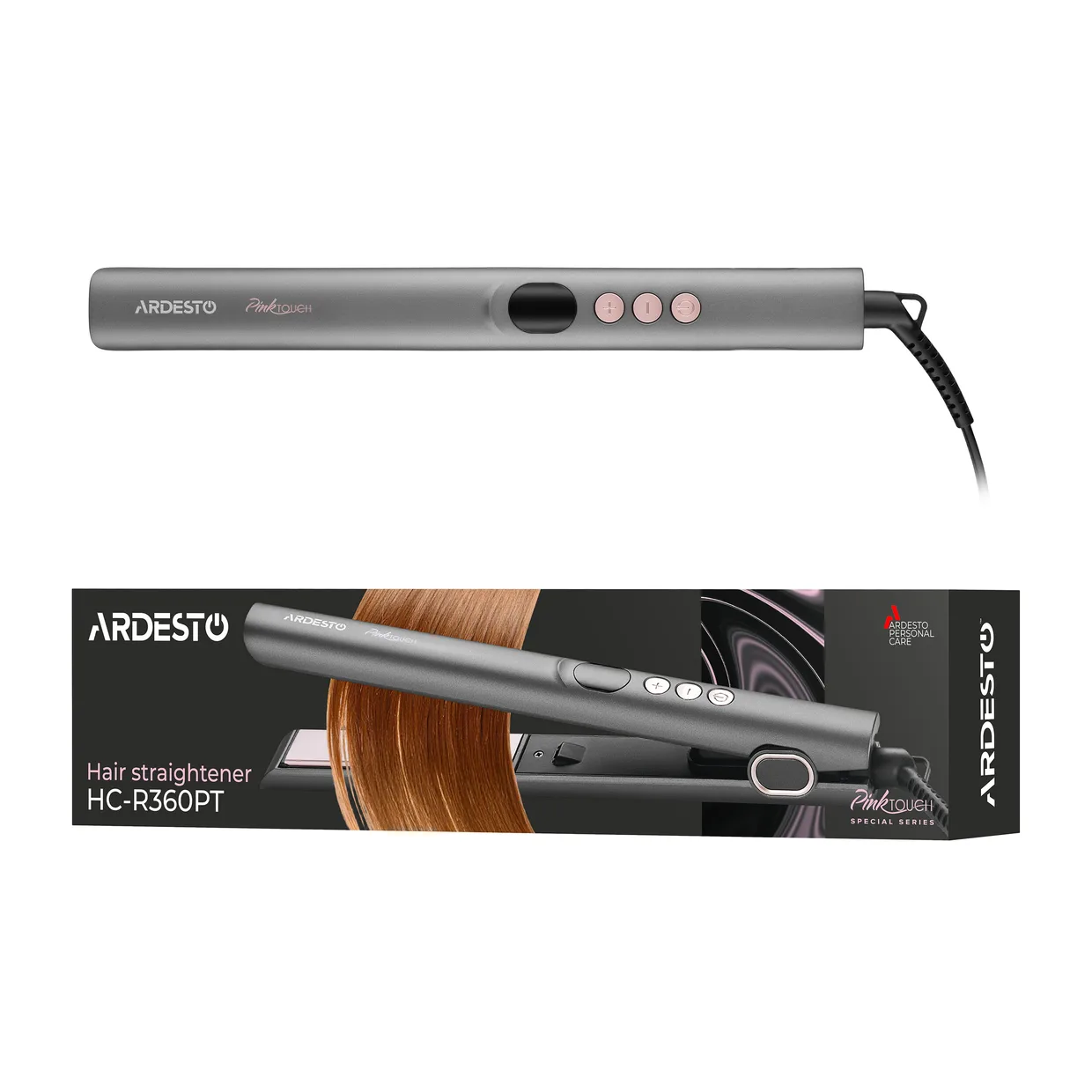Випрямляч для волосся Ardesto Pink Touch HC-R360PT — фото 5