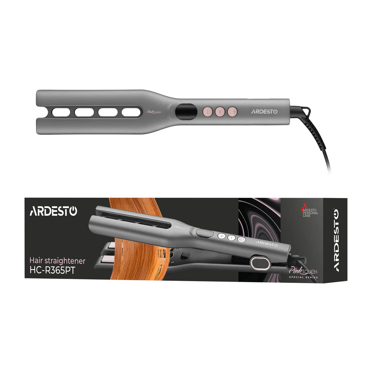 Випрямляч для волосся Ardesto Pink Touch HC-R365PT — фото 6