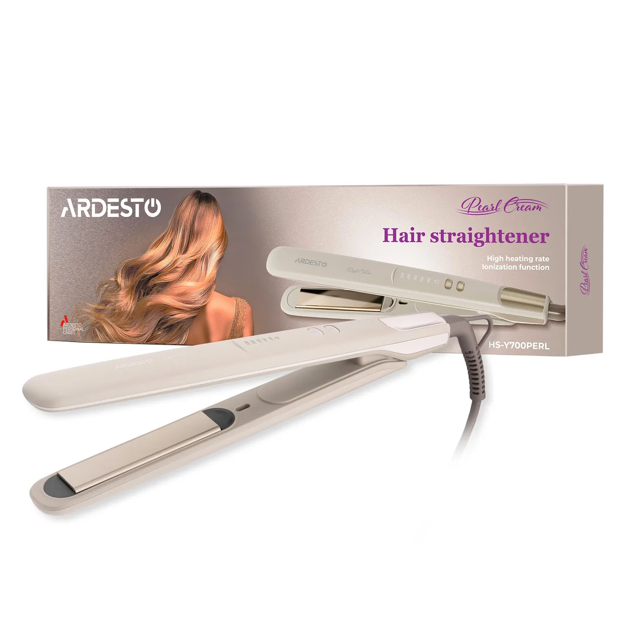 Выпрямитель для волос Ardesto Pearl Cream HS-Y700PERL — фото 11