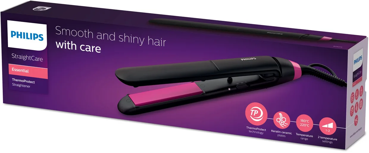 Випрямляч для волосся Philips StraightCare Essential BHS375/00 — фото 7