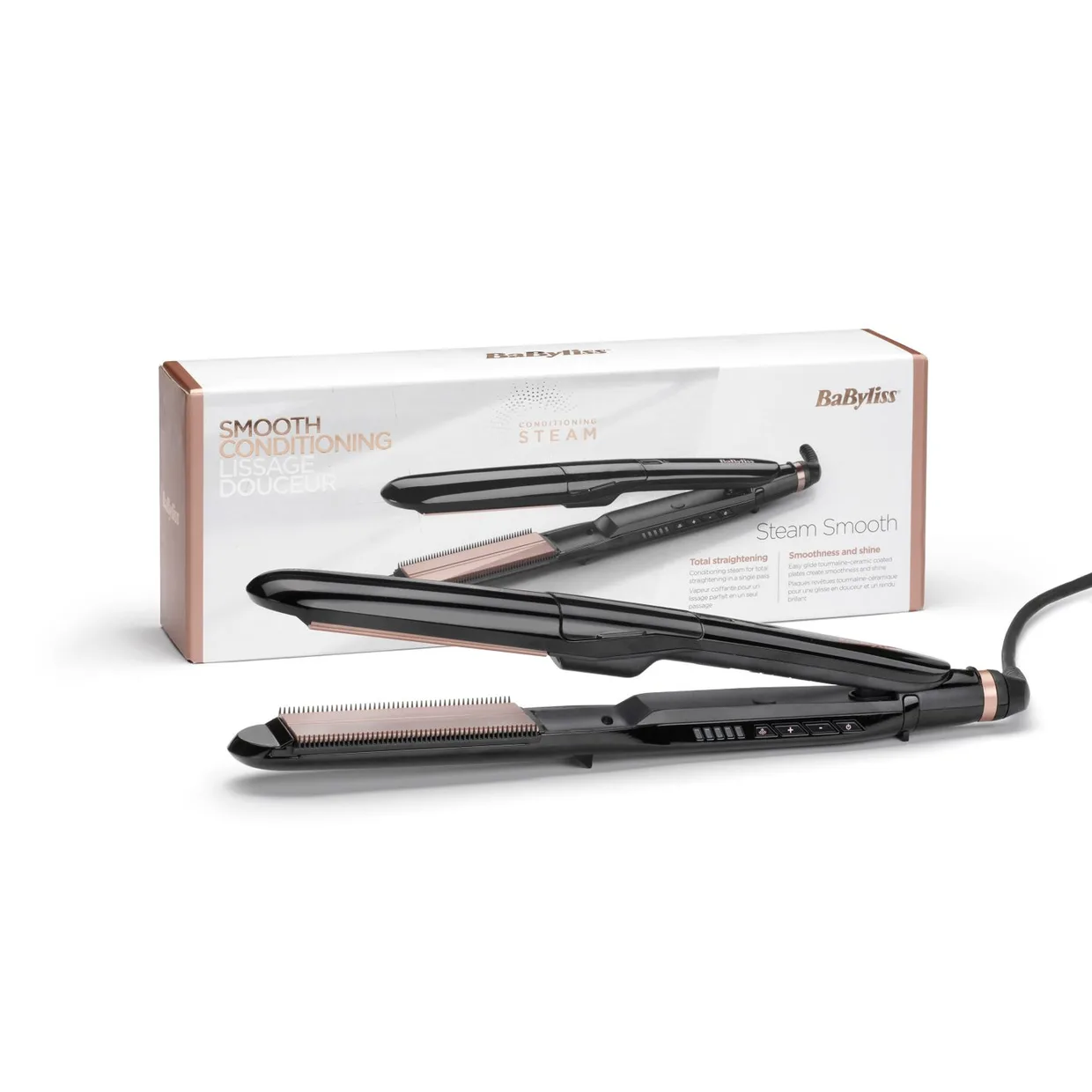 Выпрямитель для волос BaByliss Steam Smooth ST493E — фото 9