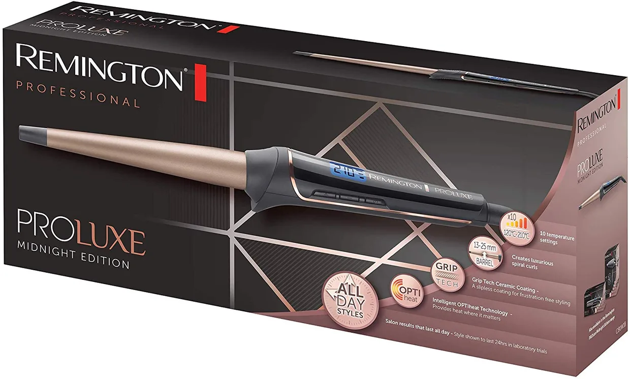 Плойка конусна Remington PROluxe Midnight Edition CI91W1B — фото 6