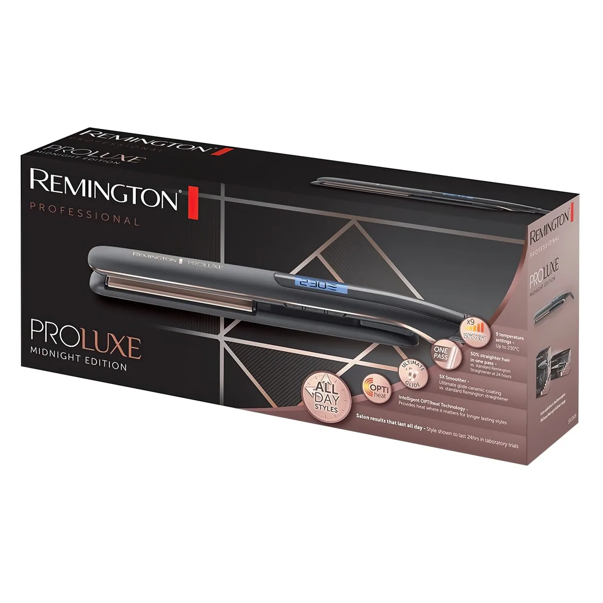 Выпрямитель для волос Remington PROluxe Midnight Edition S9100B — фото 5