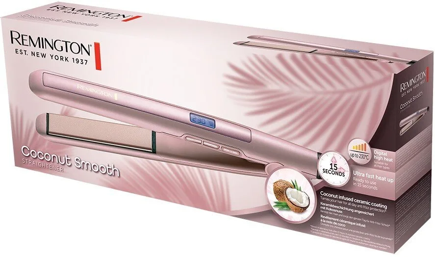 Выпрямитель для волос Remington Coconut Smooth S5901 — фото 4