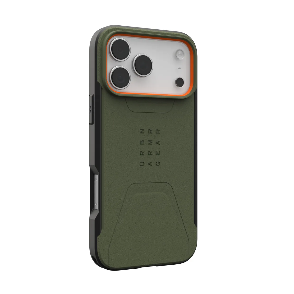 Чехол для смартфона UAG Civilian MagSafe для Apple iPhone 18 Pro Max/17 Pro Max Olive/Orange — фото 4