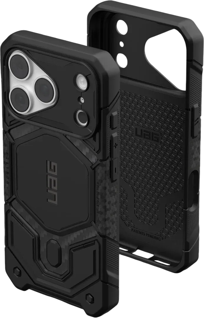 Чехол для смартфона UAG Monarch Pro MagSafe для Apple iPhone 18 Pro Carbon Fiber — фото 5