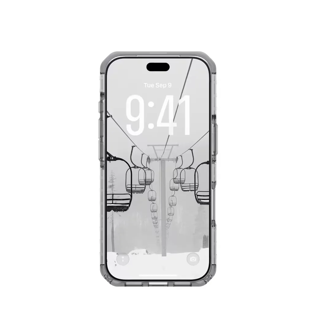 Чехол для смартфона UAG Plyo LT MagSafe для Apple iPhone 18 Pro Ice/Smoke — фото 4