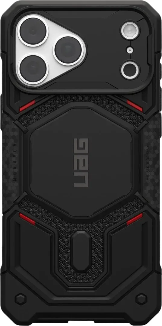 Чехол для смартфона UAG Monarch Pro Kevlar MagSafe для Apple iPhone 18 Pro Max Kevlar Black