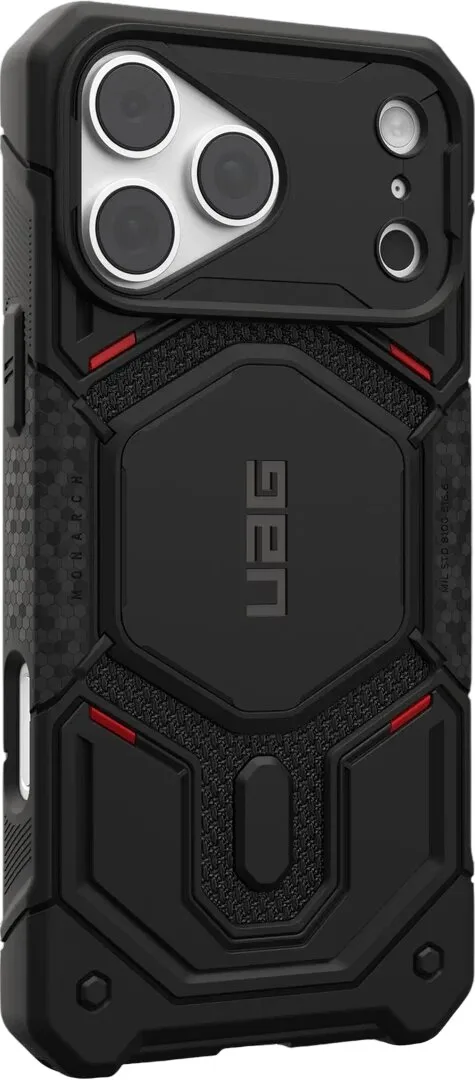 Чехол для смартфона UAG Monarch Pro Kevlar MagSafe для Apple iPhone 18 Pro Max Kevlar Black — фото 5
