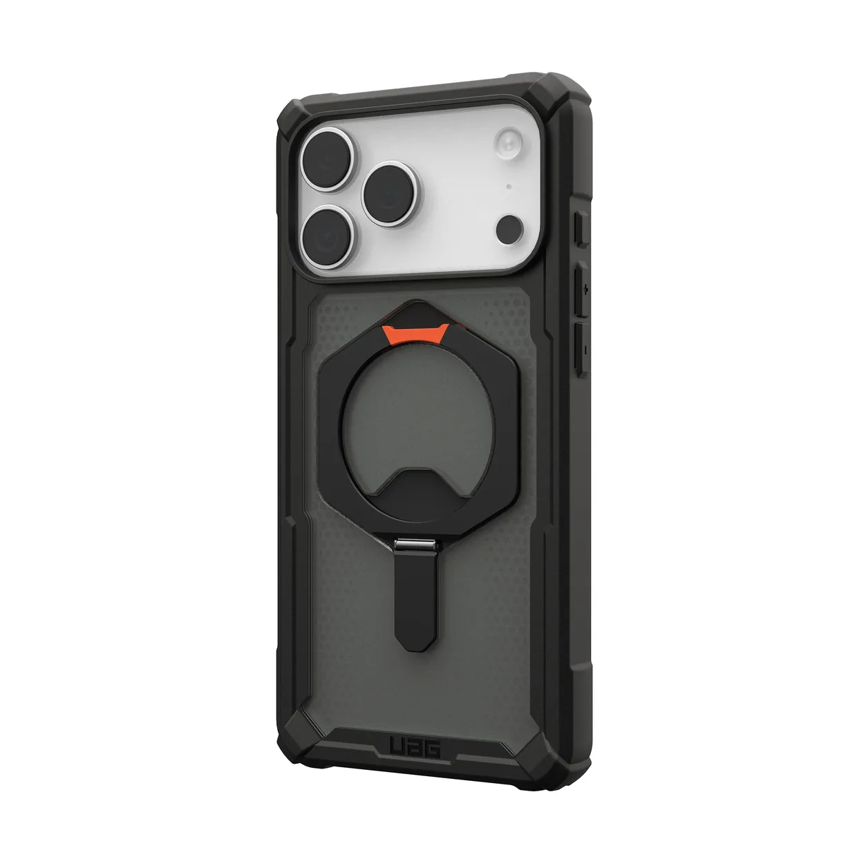 Чехол для смартфона UAG Plasma XTE MagSafe для Apple iPhone 18 Pro Max/17 Pro Max Black/Pop Orange — фото 2