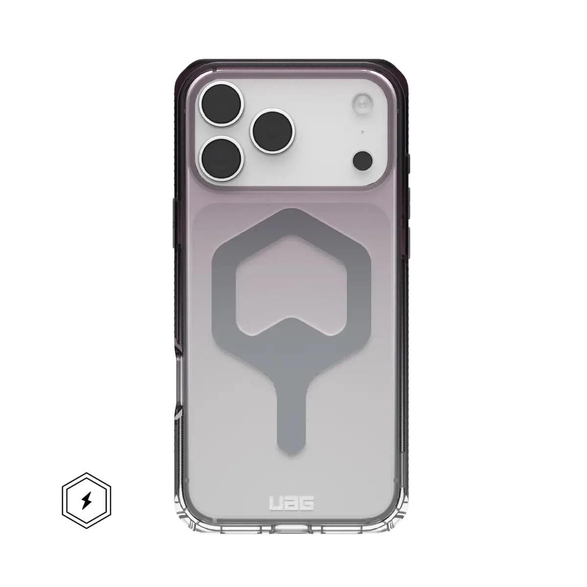 Чехол для смартфона UAG Plyo MagSafe для Apple iPhone 18 Pro Max/17 Pro Max Black/Clear Ombre