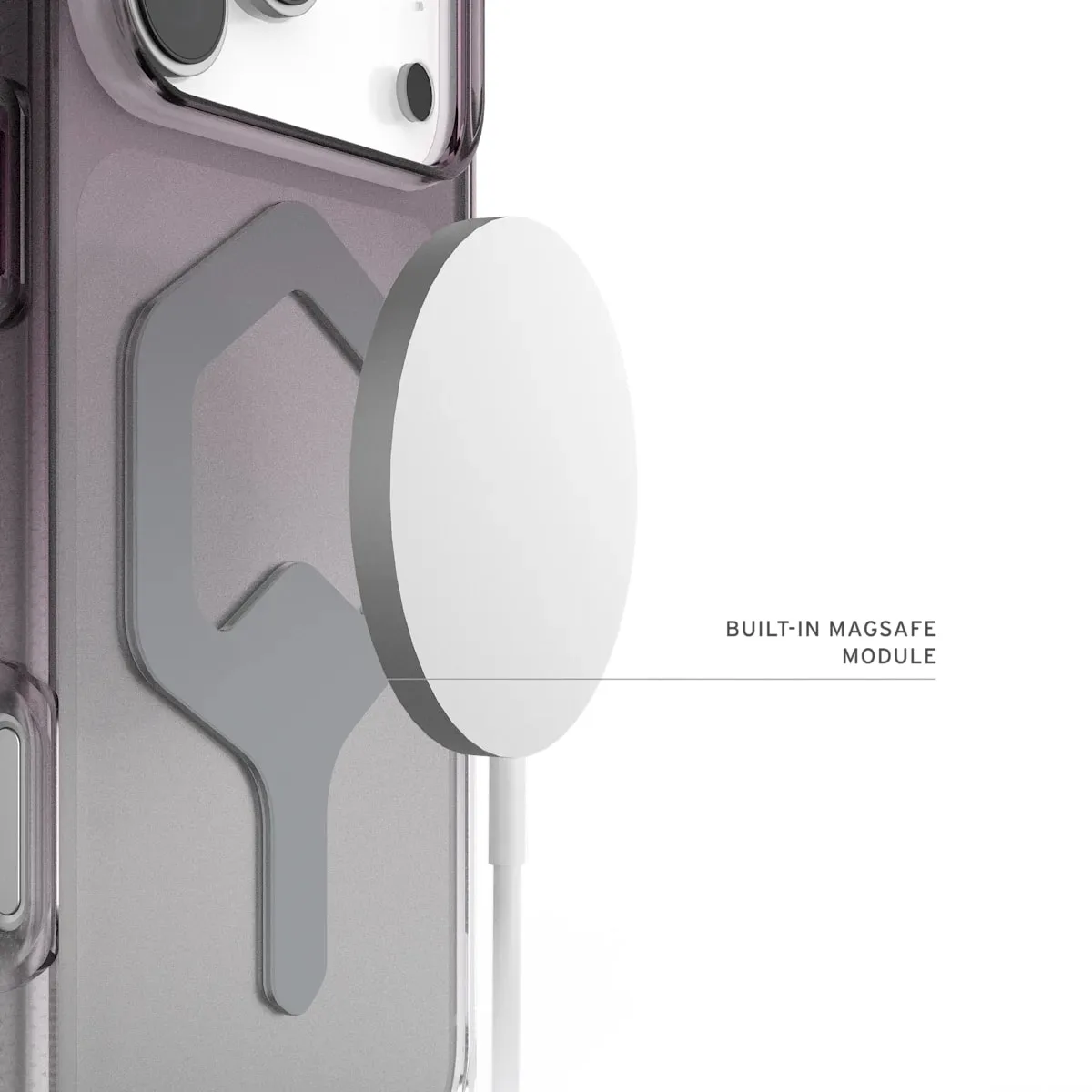 Чехол для смартфона UAG Plyo MagSafe для Apple iPhone 18 Pro Max/17 Pro Max Black/Clear Ombre — фото 2