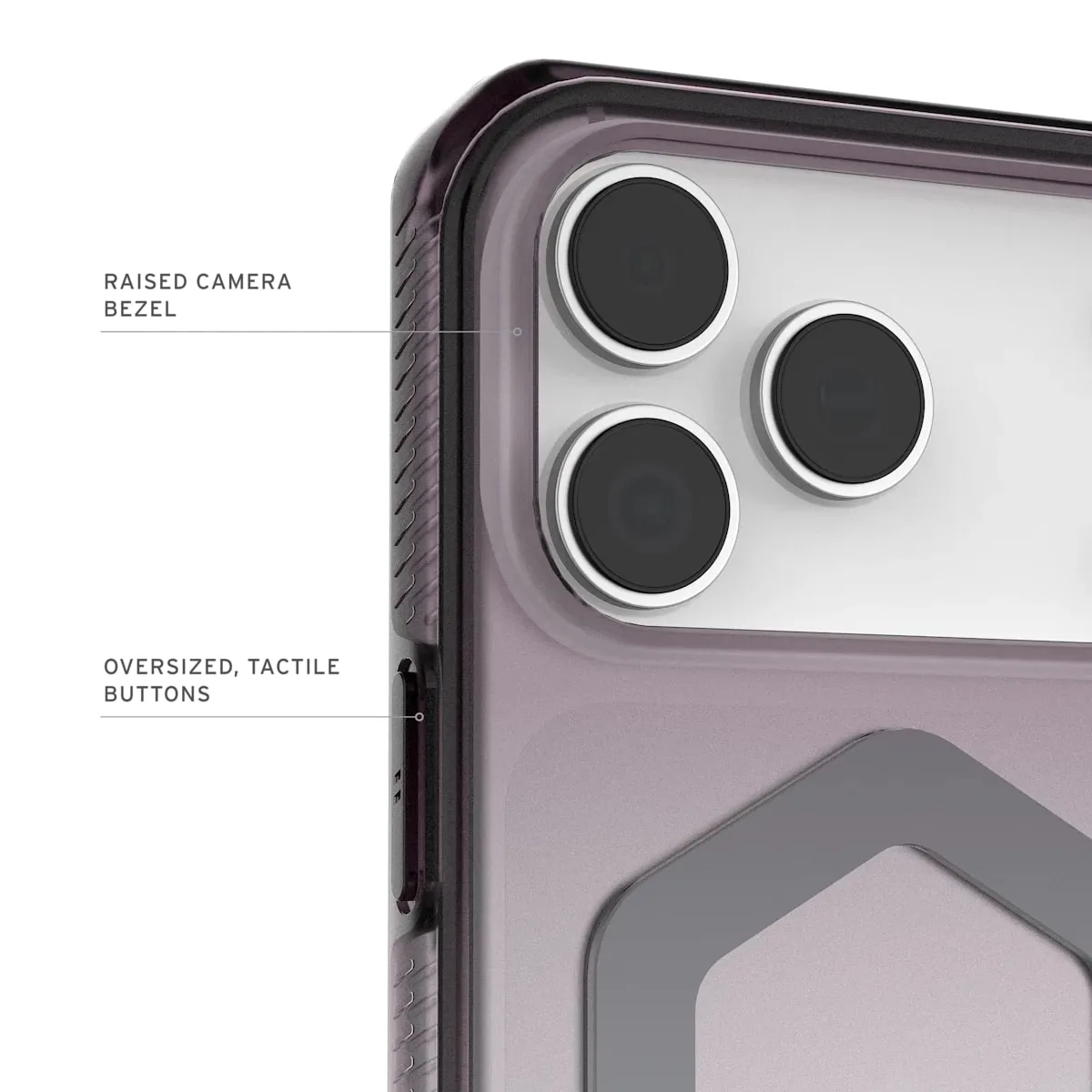 Чехол для смартфона UAG Plyo MagSafe для Apple iPhone 18 Pro Max/17 Pro Max Black/Clear Ombre — фото 6