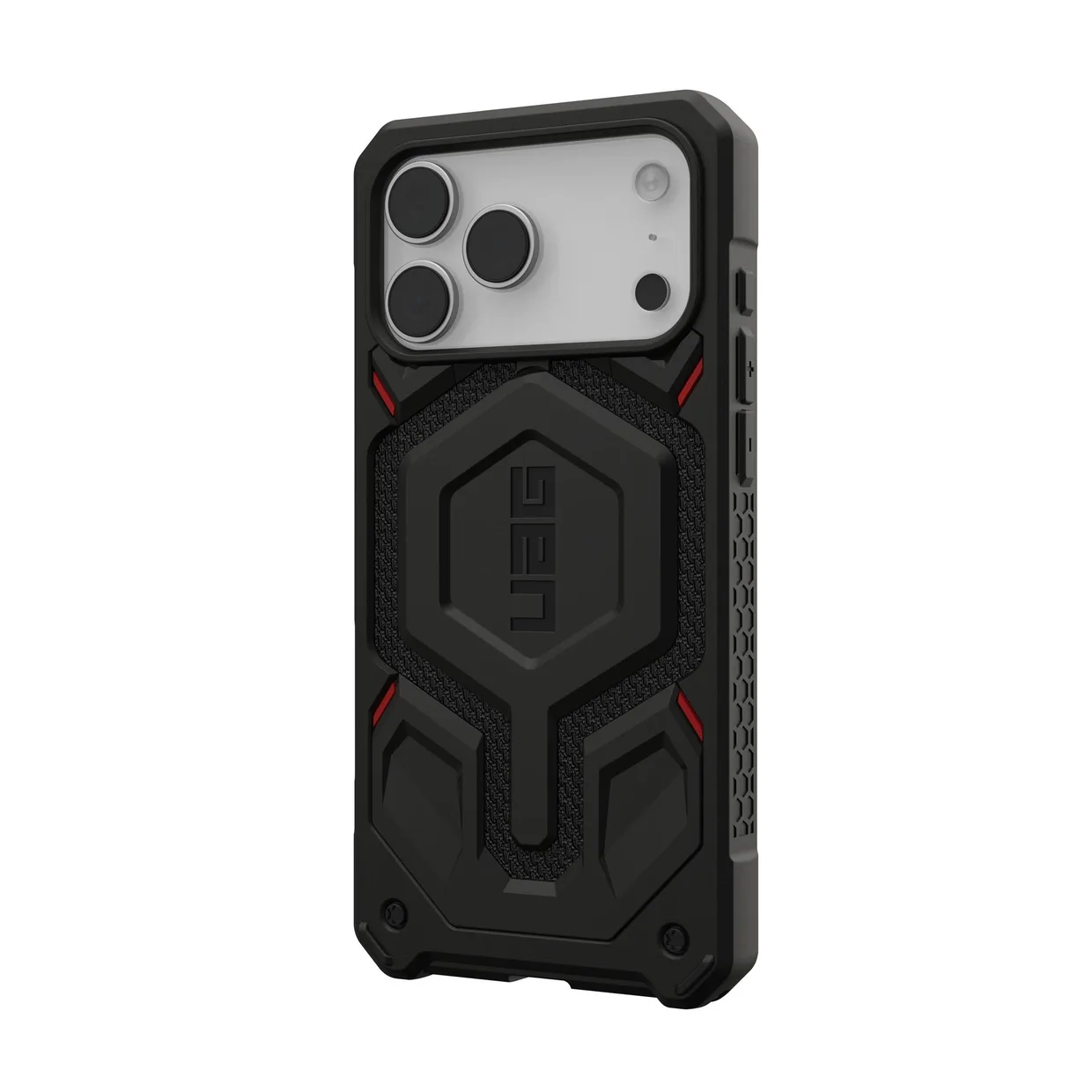 Чехол для смартфона UAG Monarch Pro Kevlar MagSafe для Apple iPhone 17 Pro Max Kevlar Black — фото 5