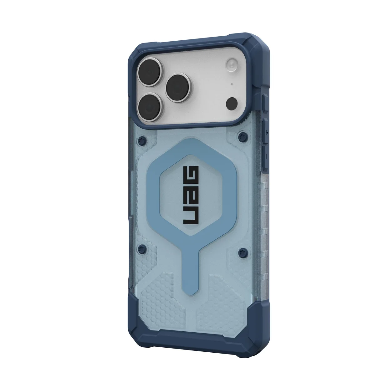 Чехол для смартфона UAG Pathfinder Clear MagSafe с ремешком для Apple iPhone 18 Pro Max/17 Pro Max Blues — фото 6