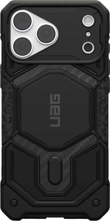 Чехол для смартфона UAG Monarch Pro MagSafe для Apple iPhone 18 Pro Max Carbon Fiber