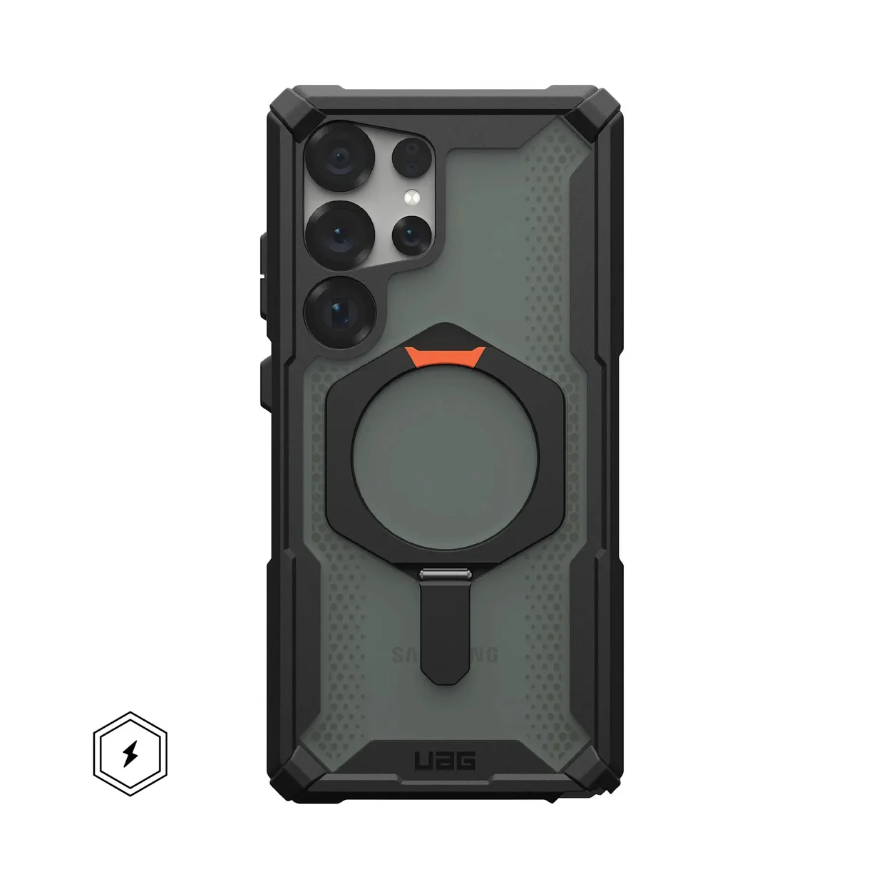 Чехол для смартфона UAG Plasma XTE Magnet для Samsung Galaxy S25 Ultra Black/Orange