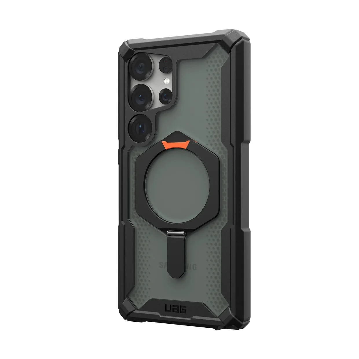 Чехол для смартфона UAG Plasma XTE Magnet для Samsung Galaxy S25 Ultra Black/Orange — фото 2