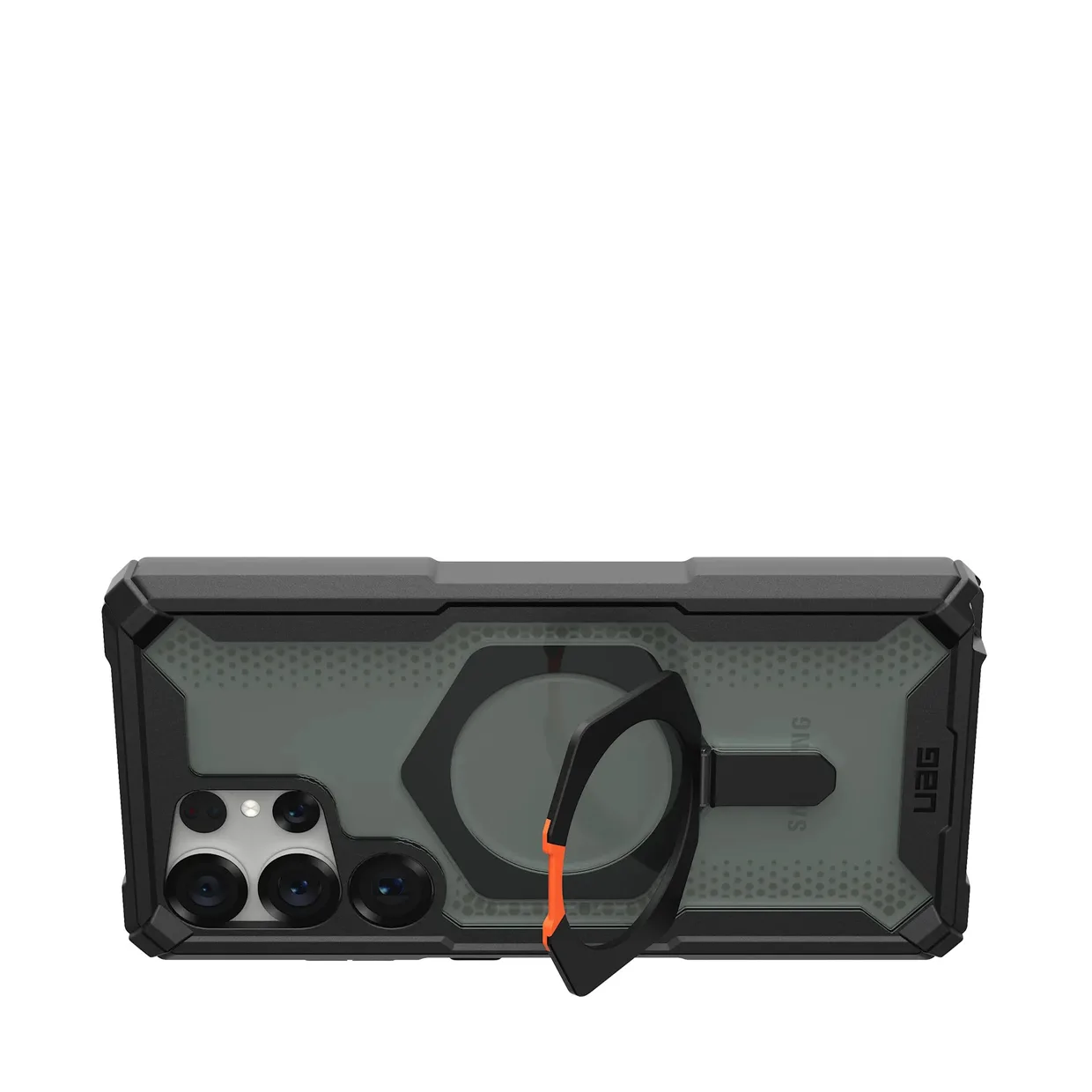 Чехол для смартфона UAG Plasma XTE Magnet для Samsung Galaxy S25 Ultra Black/Orange — фото 4