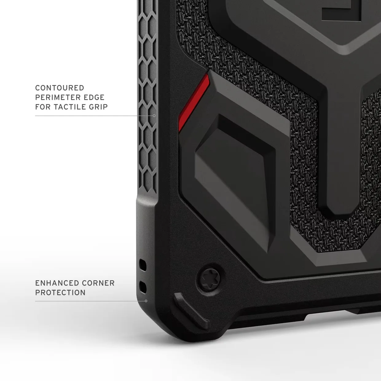 Чехол для смартфона UAG Monarch Pro Kevlar Magnet для Samsung Galaxy S26 Ultra Kevlar Black — фото 3
