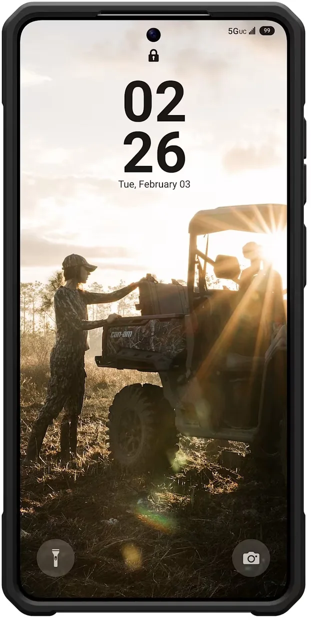 Чехол для смартфона UAG Monarch Pro Kevlar Magnet для Samsung Galaxy S26 Ultra Kevlar Black — фото 6