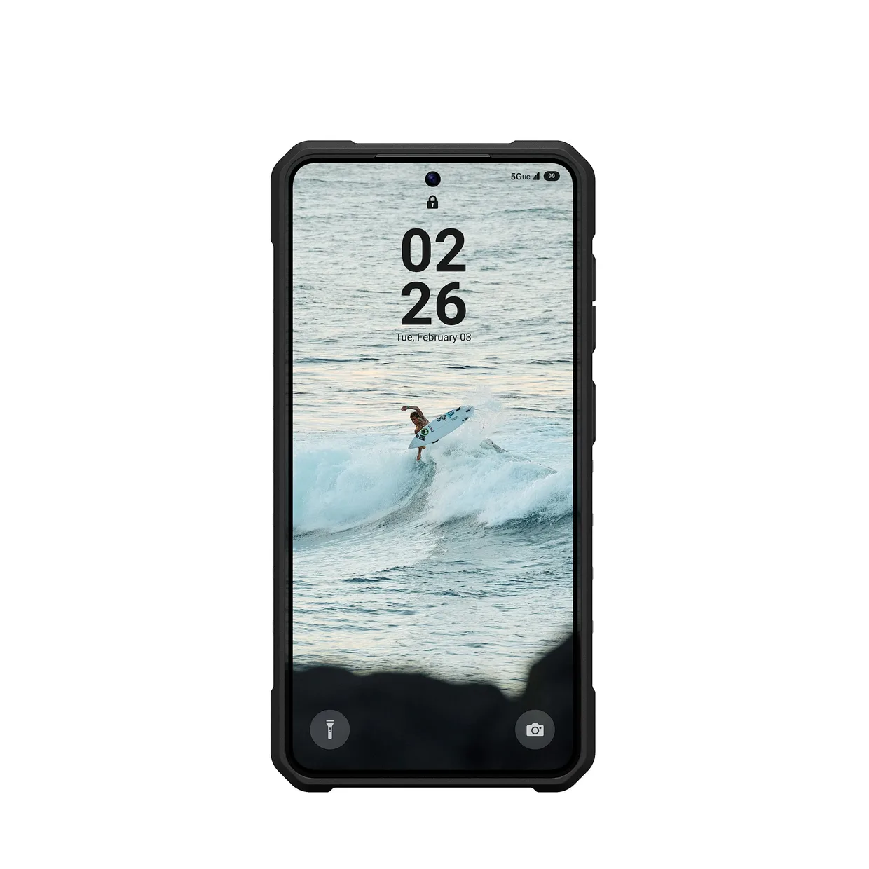 Чехол для смартфона UAG Pathfinder Clear Magnet для Samsung Galaxy S26 Ash/Black — фото 3