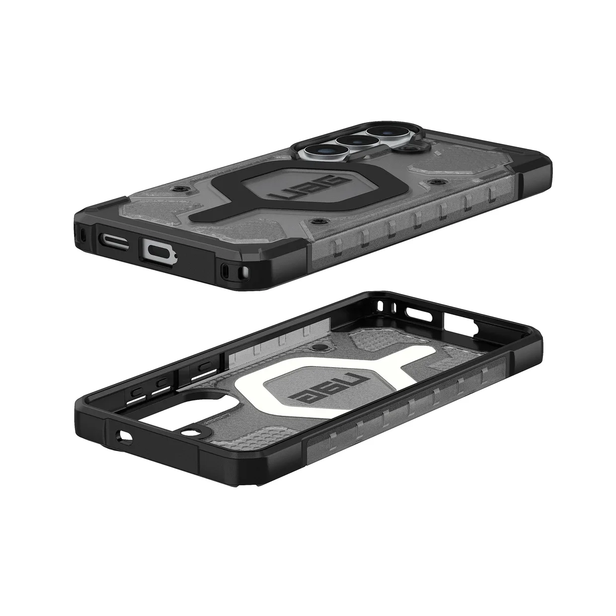Чехол для смартфона UAG Pathfinder Clear Magnet для Samsung Galaxy S26 Ash/Black — фото 5