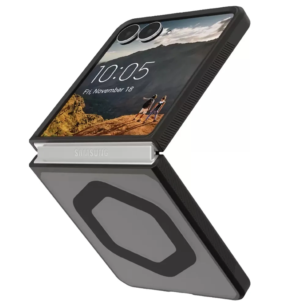 Чехол для смартфона UAG Mouve Magnet для Samsung Galaxy Z Flip8 Ash — фото 2