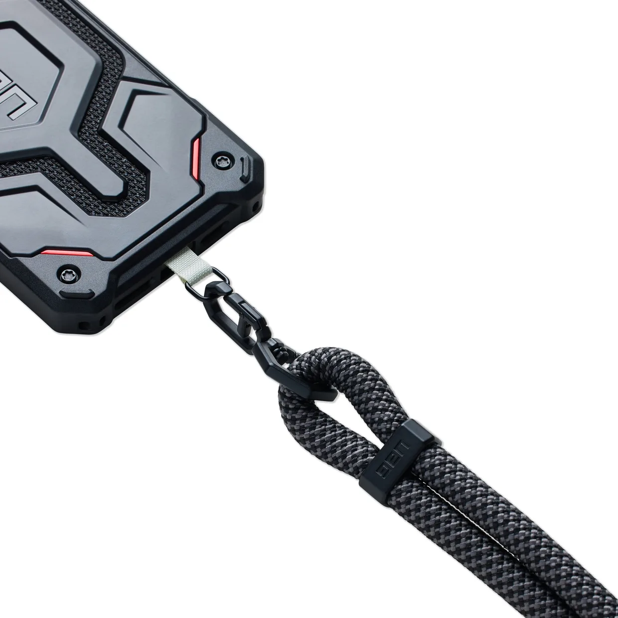 Ремешок через плечо UAG Civilian Crossbody Lanyard 10 мм Graphite/Black