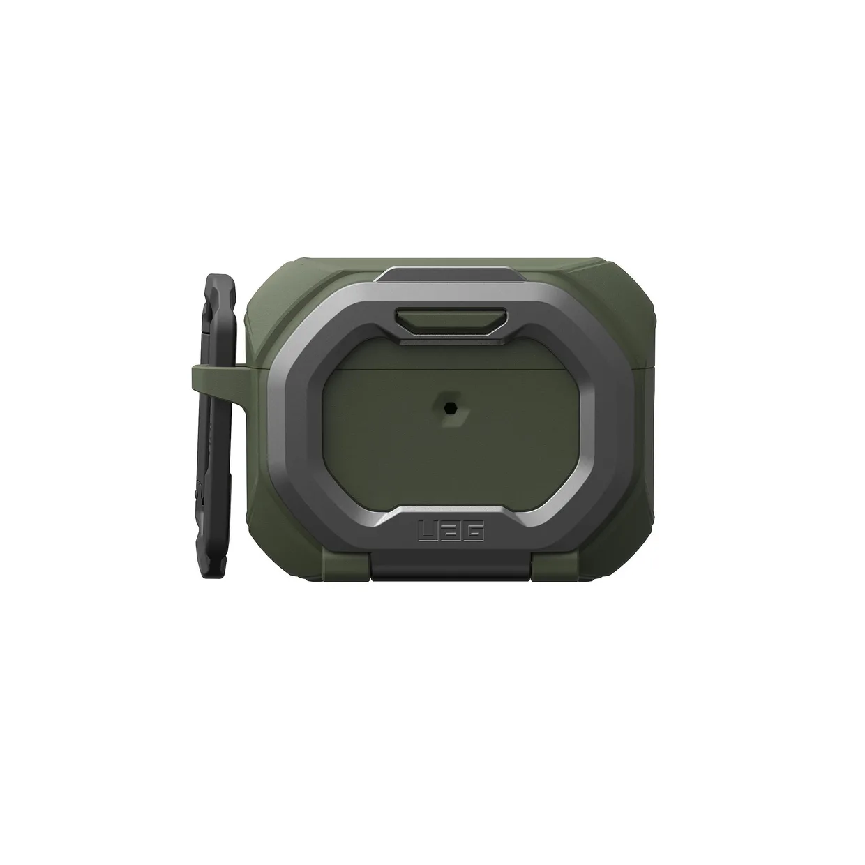 Чехол для наушников UAG Monarch для Apple AirPods Pro 3 Olive Drab/Silver