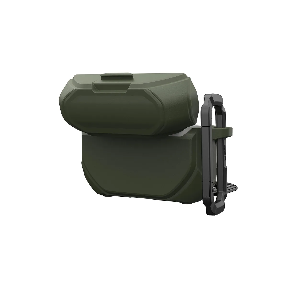 Чехол для наушников UAG Monarch для Apple AirPods Pro 3 Olive Drab/Silver — фото 4