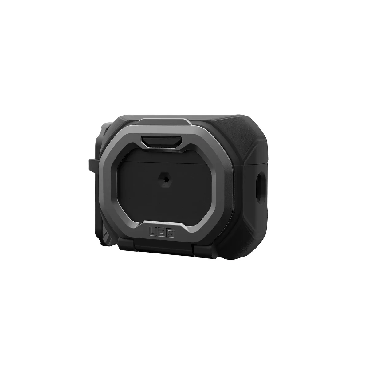 Чехол для наушников UAG Monarch для Apple AirPods Pro 3 Black/Silver — фото 2