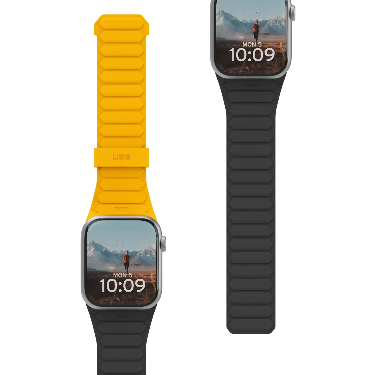 Ремешок для смарт-часов UAG Pathfinder для Apple Watch Ultra 49 мм Heritage Yellow/Black