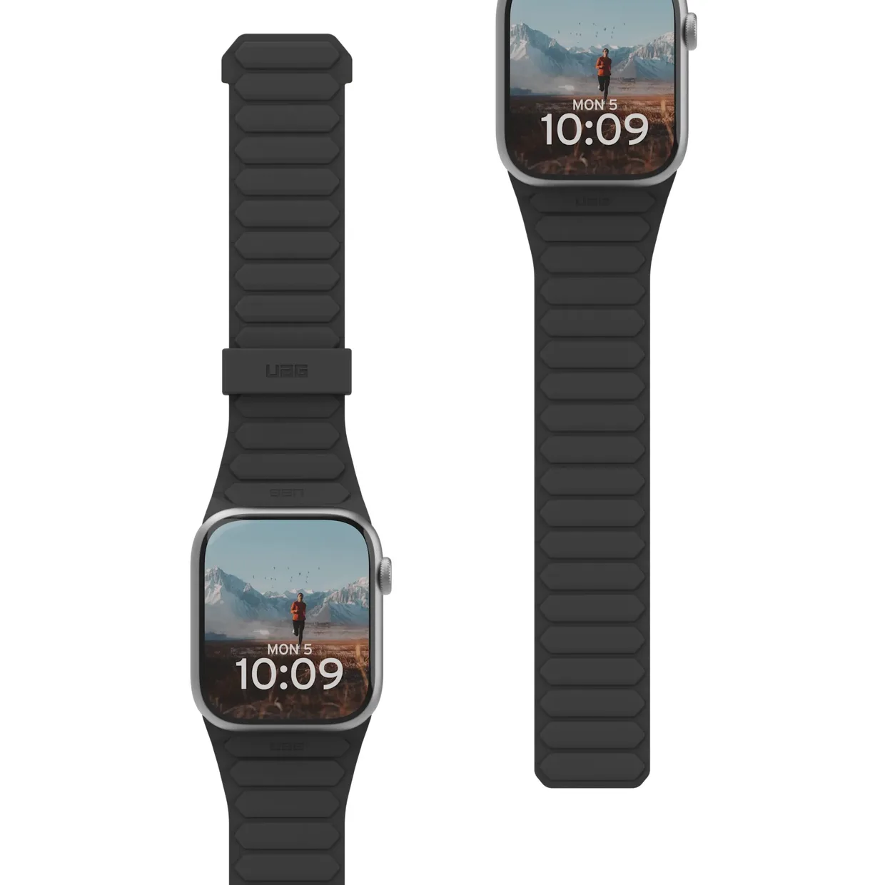Ремешок для смарт-часов UAG Pathfinder для Apple Watch Ultra 49 мм Heritage Yellow/Black — фото 3