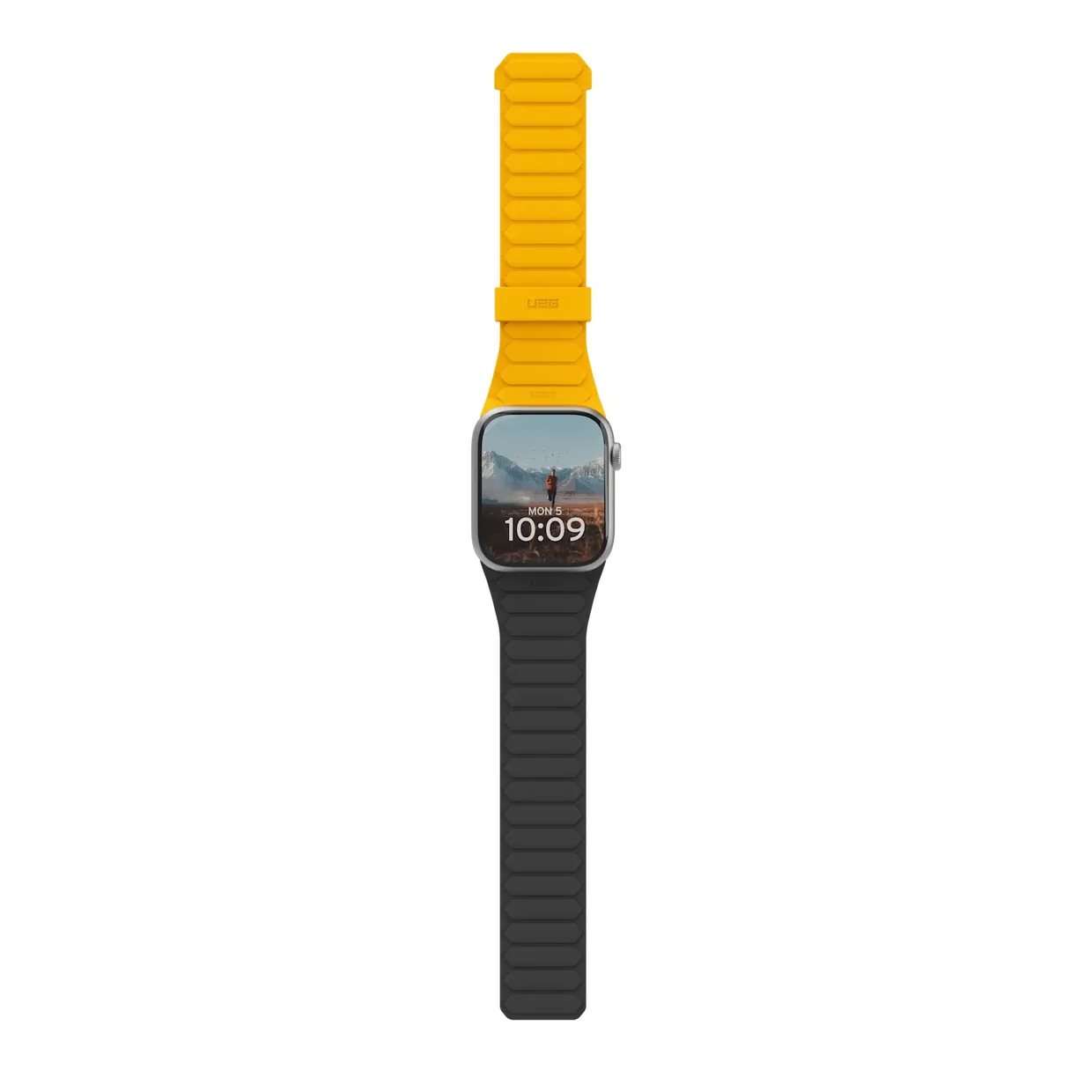 Ремешок для смарт-часов UAG Pathfinder для Apple Watch Ultra 49 мм Heritage Yellow/Black — фото 4