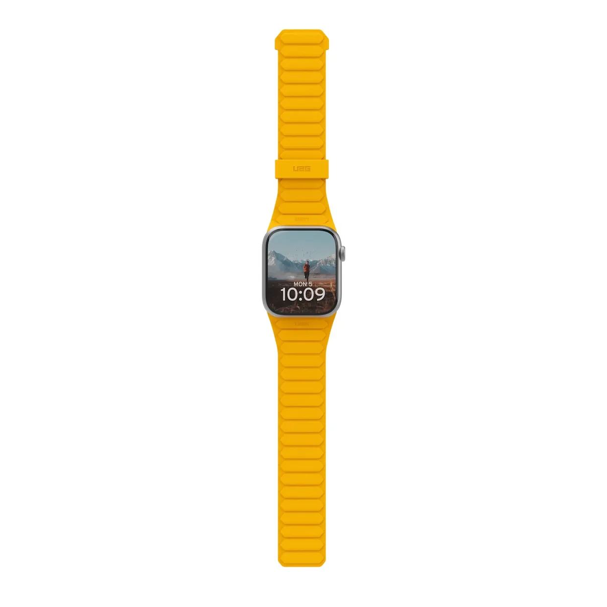 Ремешок для смарт-часов UAG Pathfinder для Apple Watch Ultra 49 мм Heritage Yellow/Black — фото 5