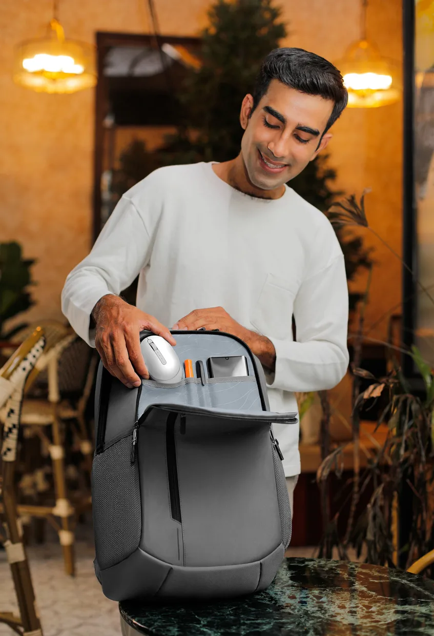Рюкзак для ноутбука Dell EcoLoop Urban Backpack CP4523G 15" Grey — фото 4