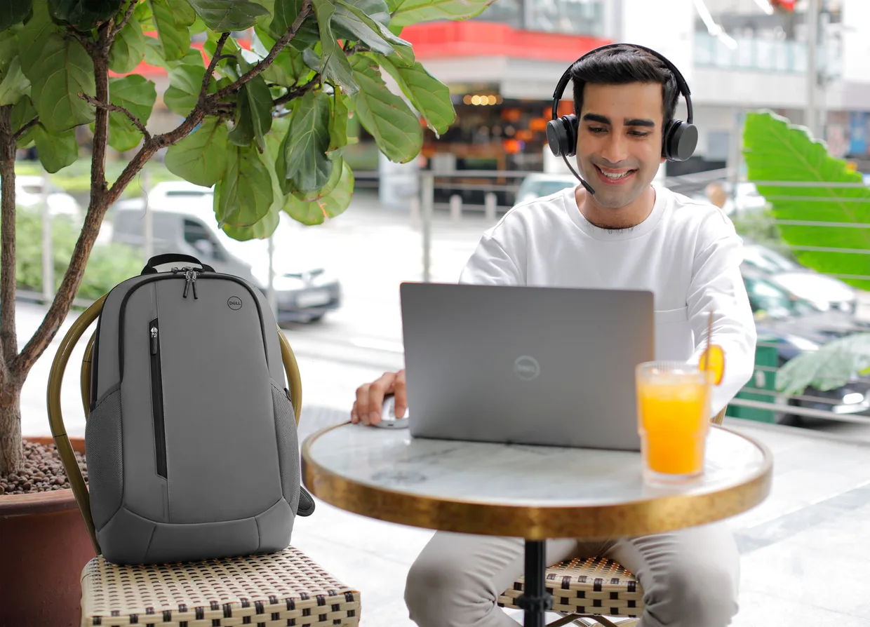 Рюкзак для ноутбука Dell EcoLoop Urban Backpack CP4523G 15" Grey — фото 5