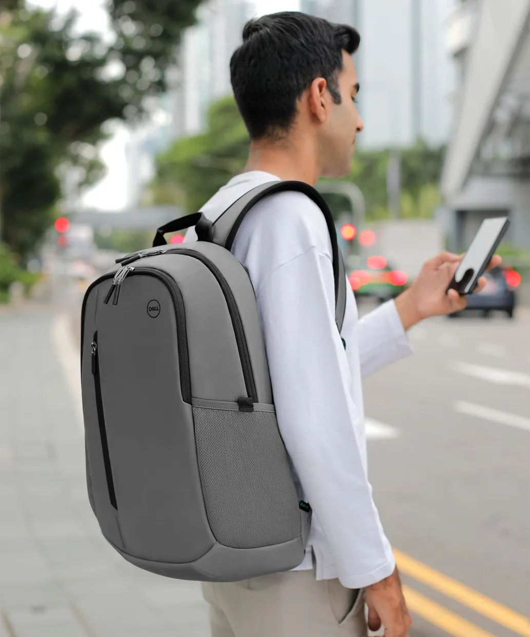 Рюкзак для ноутбука Dell EcoLoop Urban Backpack CP4523G 15" Grey — фото 6