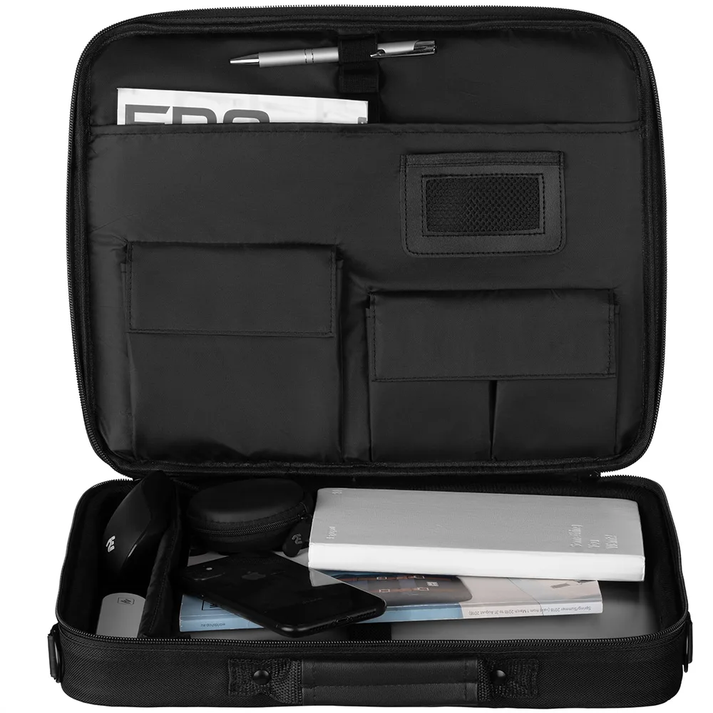 Сумка для ноутбука 2E TopLoad Classic 15.6" Black — фото 9